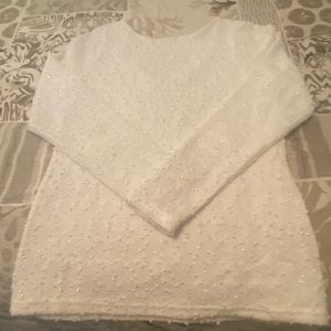 Jennifer Lopez white sweater